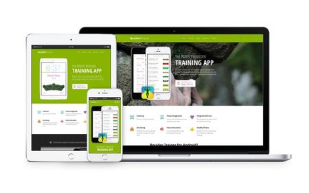 Boulder Trainer App und Vermarktung - Projekt Vorschau