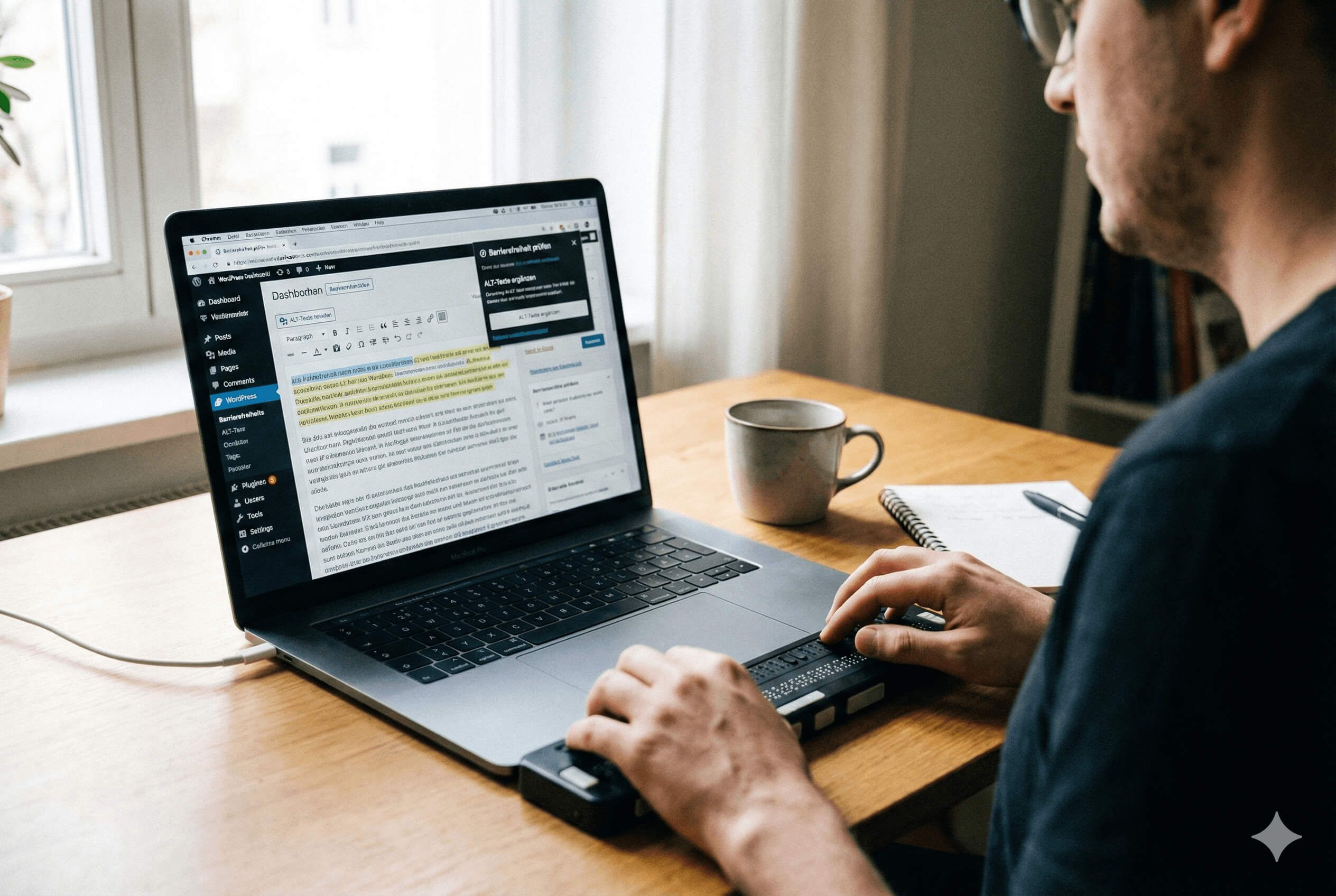 Cover for Website barrierefrei machen