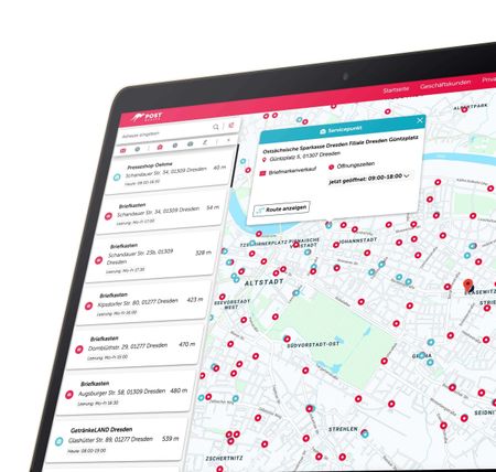 WordPress Plugin für Standortsuche - Projekt Vorschau